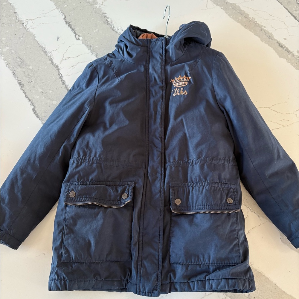 IKKS navy 2 in 1 parka